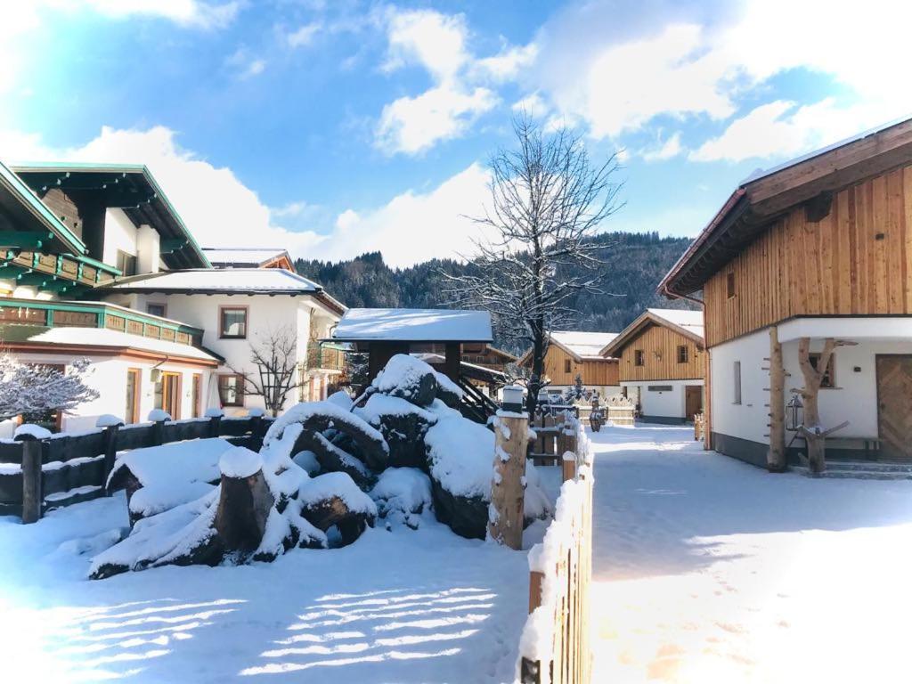 Sieglhub Chalets - Appartements - Hotel Flachau Exterior foto