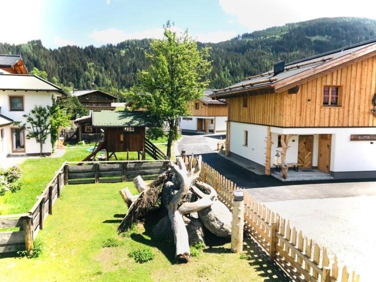 Sieglhub Chalets - Appartements - Hotel Flachau Exterior foto